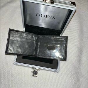 GUESS Black Wallet for Men